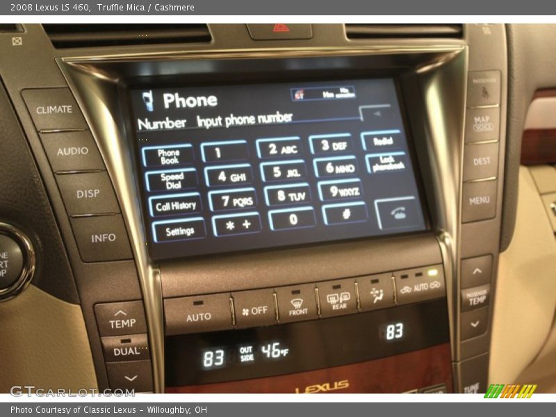 Truffle Mica / Cashmere 2008 Lexus LS 460