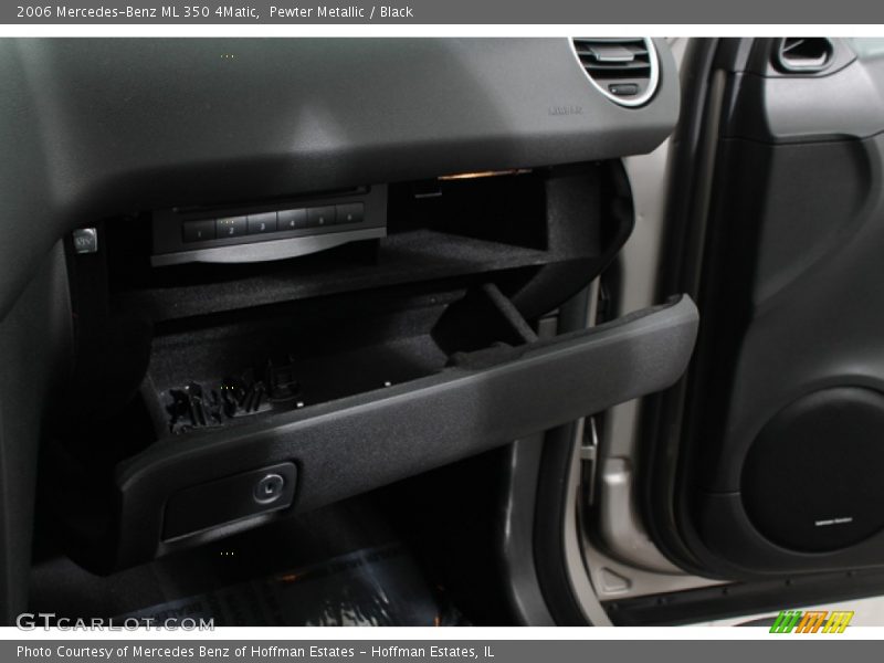 Pewter Metallic / Black 2006 Mercedes-Benz ML 350 4Matic