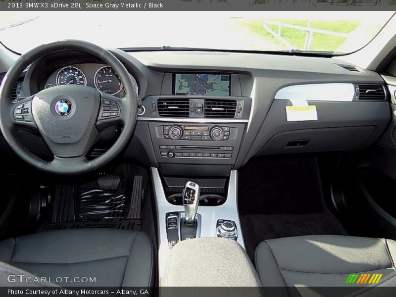 Space Gray Metallic / Black 2013 BMW X3 xDrive 28i
