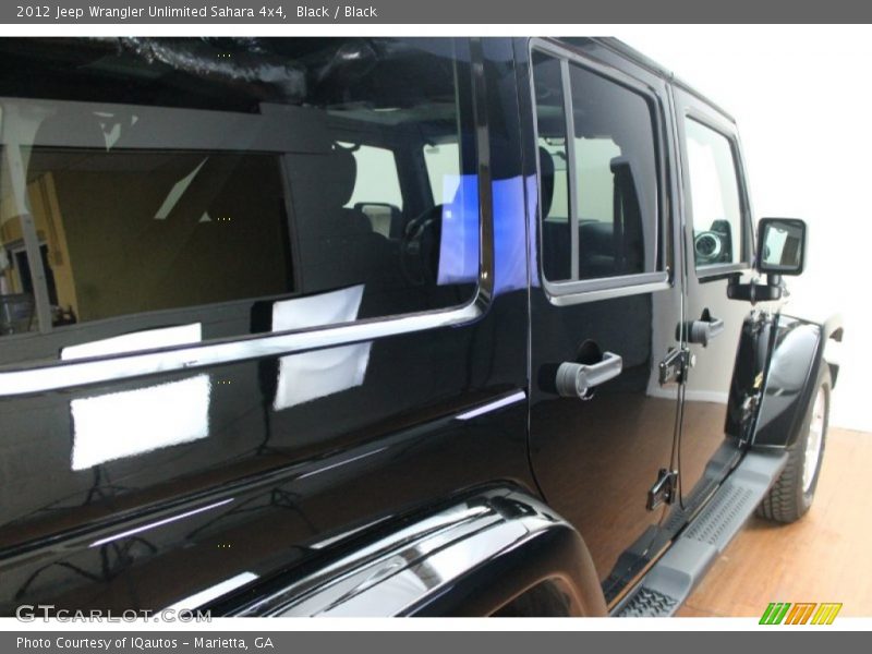 Black / Black 2012 Jeep Wrangler Unlimited Sahara 4x4