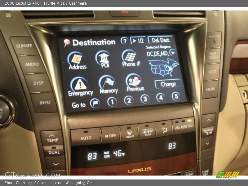 Truffle Mica / Cashmere 2008 Lexus LS 460