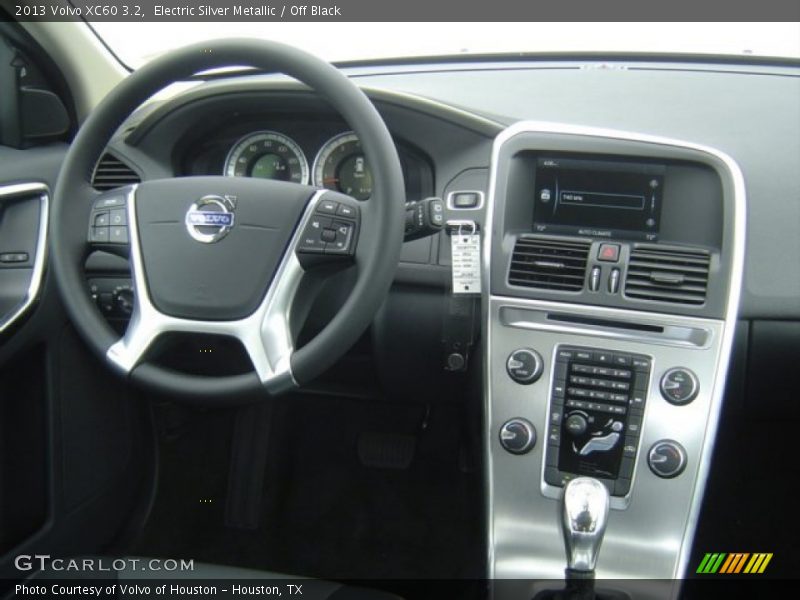 Electric Silver Metallic / Off Black 2013 Volvo XC60 3.2