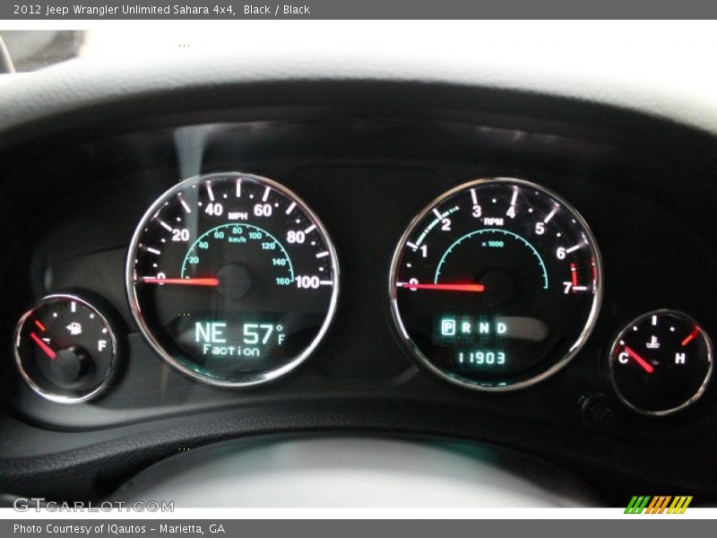 Black / Black 2012 Jeep Wrangler Unlimited Sahara 4x4