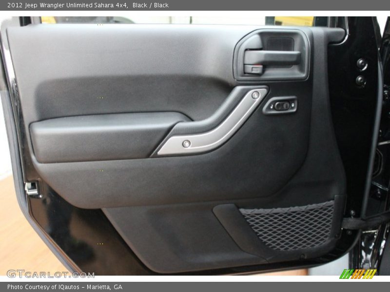 Black / Black 2012 Jeep Wrangler Unlimited Sahara 4x4