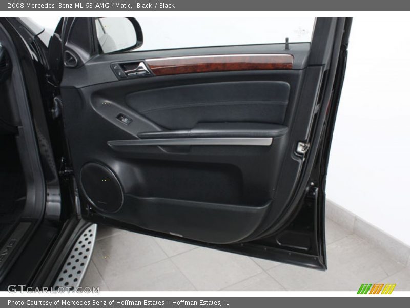 Black / Black 2008 Mercedes-Benz ML 63 AMG 4Matic
