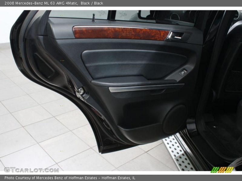 Black / Black 2008 Mercedes-Benz ML 63 AMG 4Matic