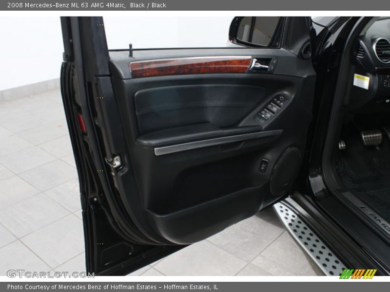 Black / Black 2008 Mercedes-Benz ML 63 AMG 4Matic