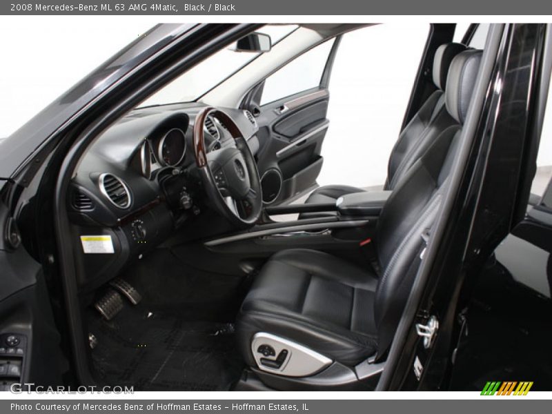 Black / Black 2008 Mercedes-Benz ML 63 AMG 4Matic