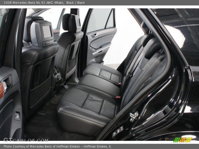 Black / Black 2008 Mercedes-Benz ML 63 AMG 4Matic