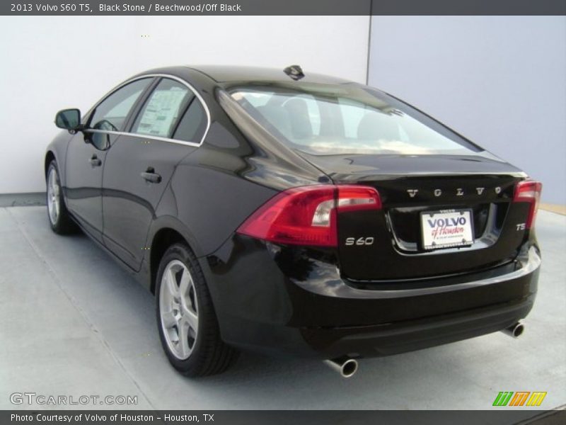 Black Stone / Beechwood/Off Black 2013 Volvo S60 T5