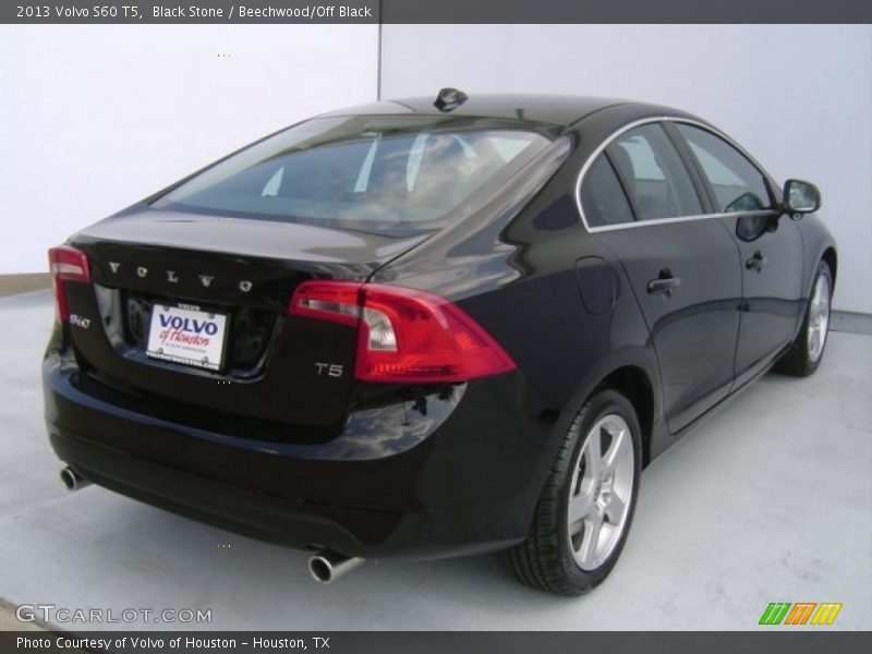 Black Stone / Beechwood/Off Black 2013 Volvo S60 T5