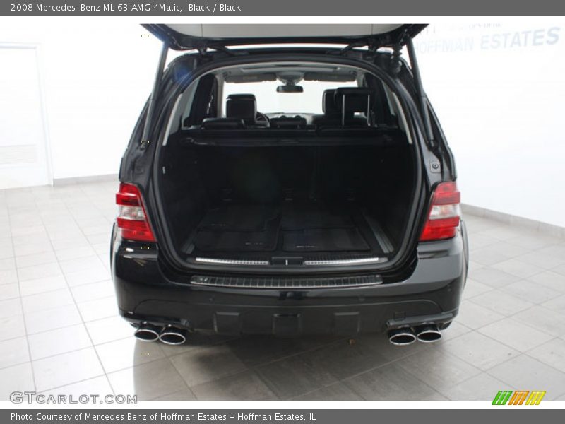Black / Black 2008 Mercedes-Benz ML 63 AMG 4Matic