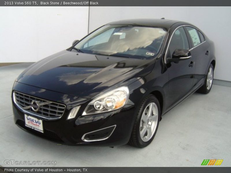 Black Stone / Beechwood/Off Black 2013 Volvo S60 T5
