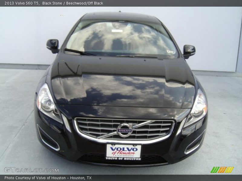Black Stone / Beechwood/Off Black 2013 Volvo S60 T5