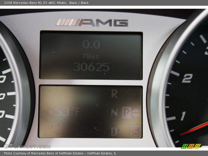 Black / Black 2008 Mercedes-Benz ML 63 AMG 4Matic