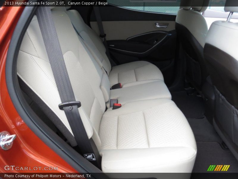 Canyon Copper / Beige 2013 Hyundai Santa Fe Sport 2.0T