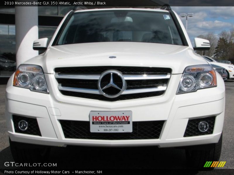Arctic White / Black 2010 Mercedes-Benz GLK 350 4Matic