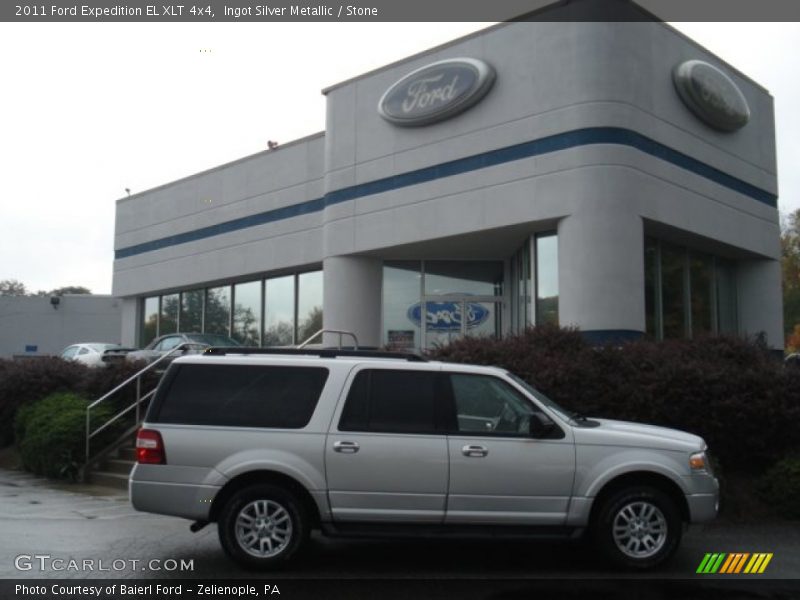 Ingot Silver Metallic / Stone 2011 Ford Expedition EL XLT 4x4