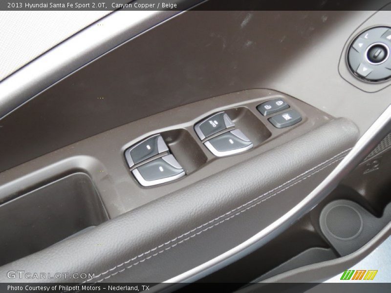 Canyon Copper / Beige 2013 Hyundai Santa Fe Sport 2.0T