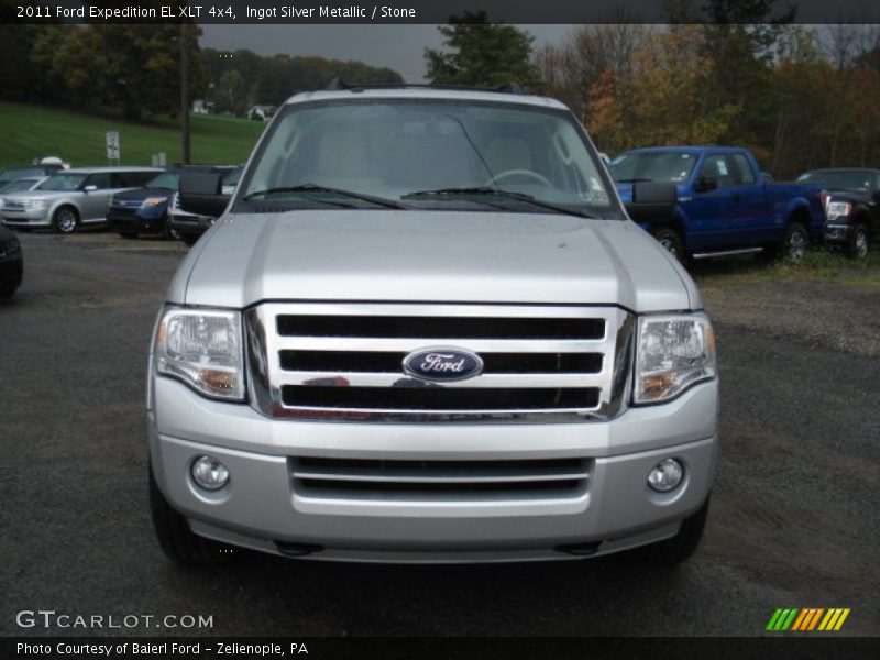 Ingot Silver Metallic / Stone 2011 Ford Expedition EL XLT 4x4