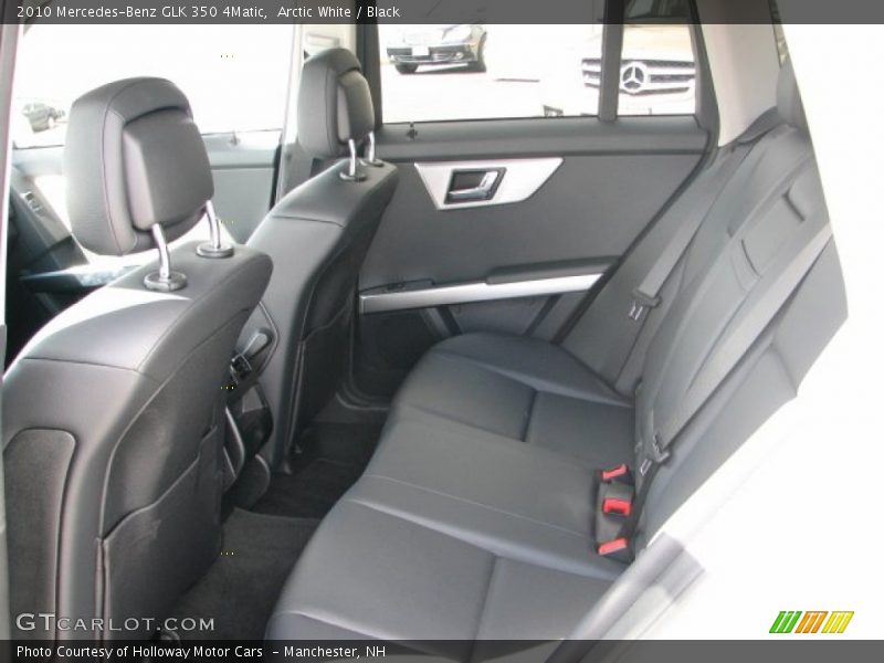 Arctic White / Black 2010 Mercedes-Benz GLK 350 4Matic