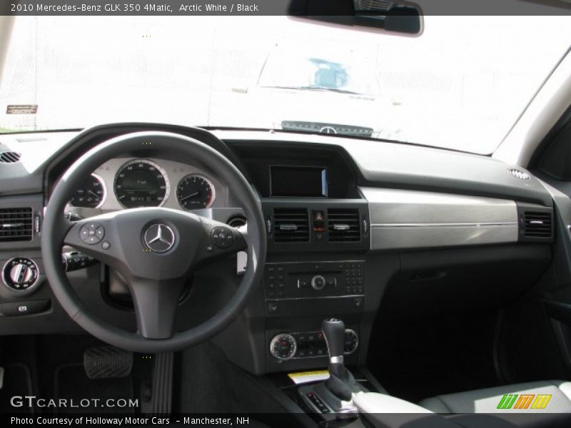 Arctic White / Black 2010 Mercedes-Benz GLK 350 4Matic