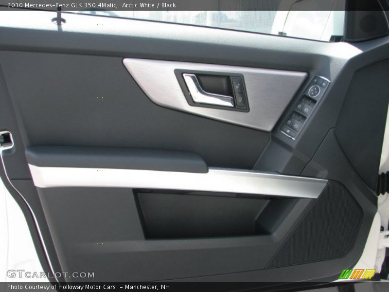 Arctic White / Black 2010 Mercedes-Benz GLK 350 4Matic