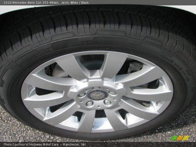 Arctic White / Black 2010 Mercedes-Benz GLK 350 4Matic