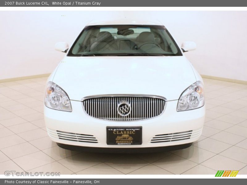 White Opal / Titanium Gray 2007 Buick Lucerne CXL
