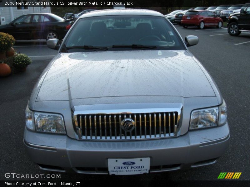 Silver Birch Metallic / Charcoal Black 2006 Mercury Grand Marquis GS