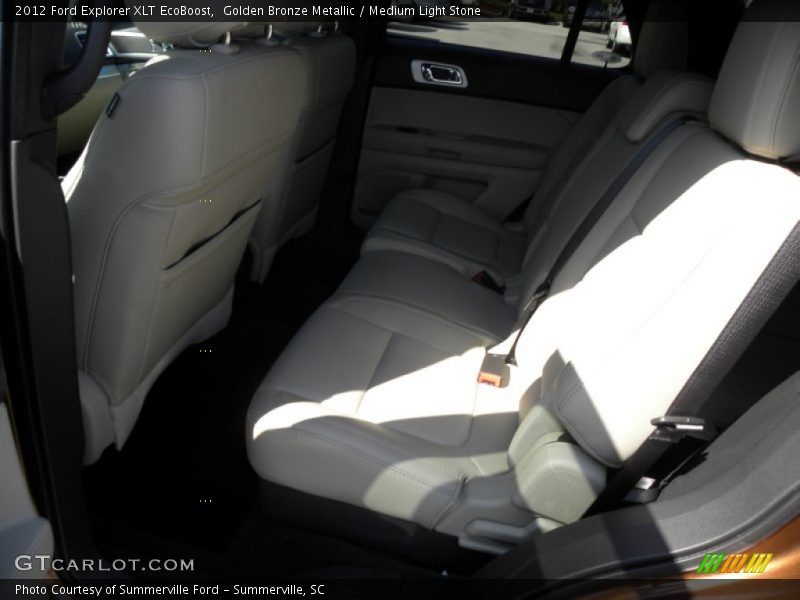 Golden Bronze Metallic / Medium Light Stone 2012 Ford Explorer XLT EcoBoost