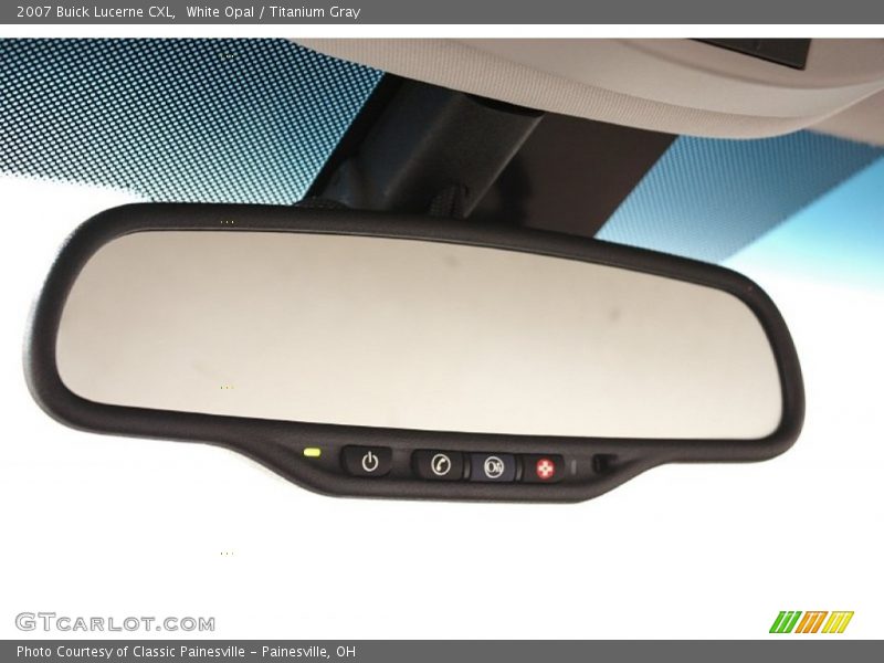 White Opal / Titanium Gray 2007 Buick Lucerne CXL