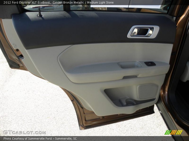 Golden Bronze Metallic / Medium Light Stone 2012 Ford Explorer XLT EcoBoost