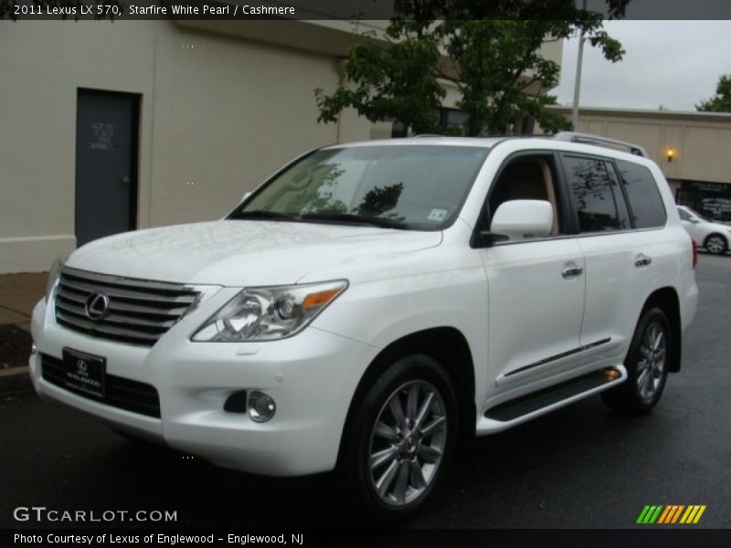 Starfire White Pearl / Cashmere 2011 Lexus LX 570