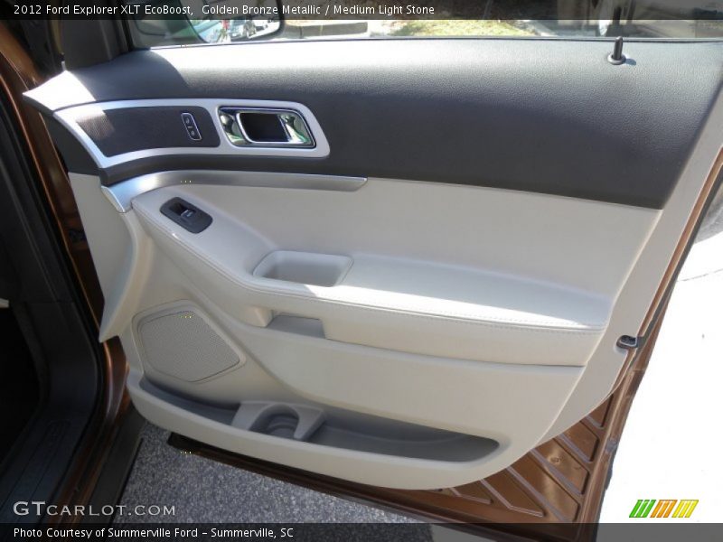 Golden Bronze Metallic / Medium Light Stone 2012 Ford Explorer XLT EcoBoost