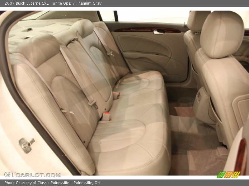White Opal / Titanium Gray 2007 Buick Lucerne CXL