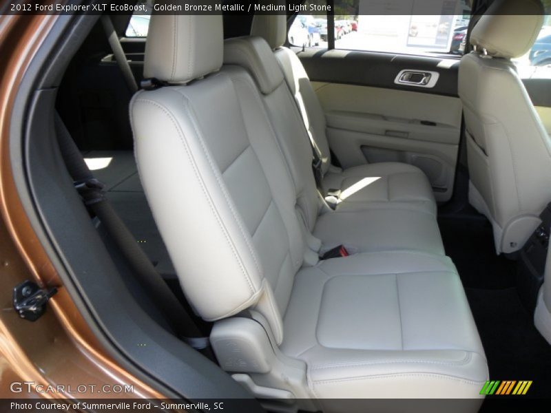 Golden Bronze Metallic / Medium Light Stone 2012 Ford Explorer XLT EcoBoost