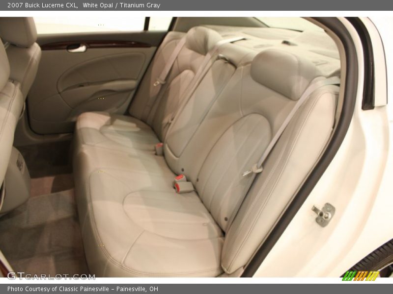 White Opal / Titanium Gray 2007 Buick Lucerne CXL