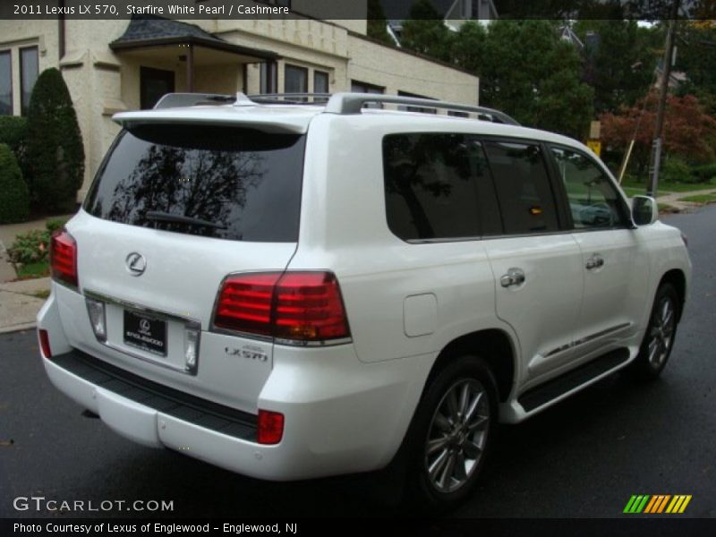 Starfire White Pearl / Cashmere 2011 Lexus LX 570