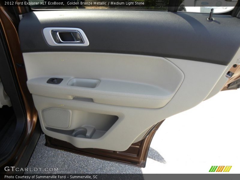Golden Bronze Metallic / Medium Light Stone 2012 Ford Explorer XLT EcoBoost