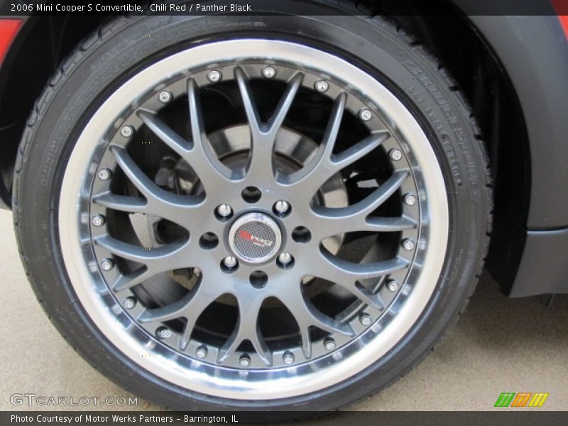 Chili Red / Panther Black 2006 Mini Cooper S Convertible