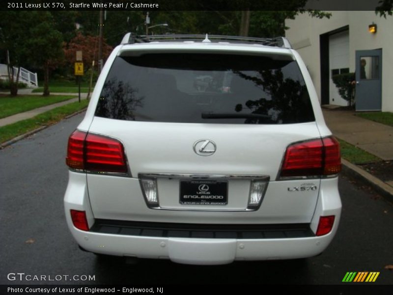 Starfire White Pearl / Cashmere 2011 Lexus LX 570