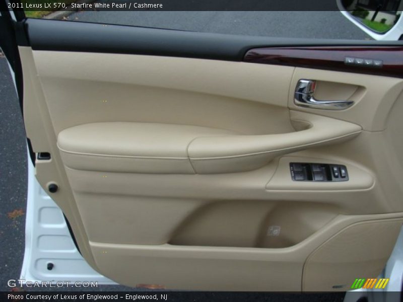 Starfire White Pearl / Cashmere 2011 Lexus LX 570