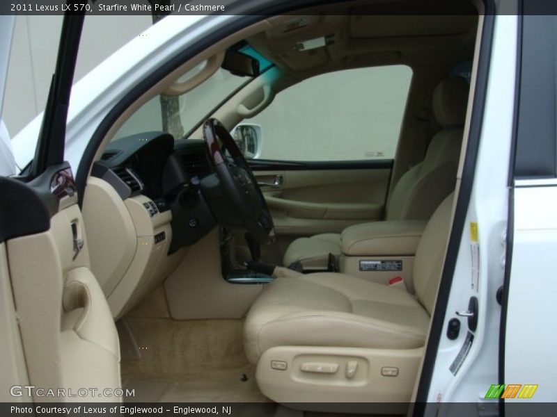 Starfire White Pearl / Cashmere 2011 Lexus LX 570