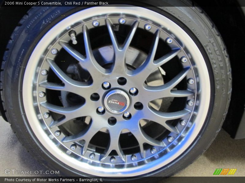 Chili Red / Panther Black 2006 Mini Cooper S Convertible