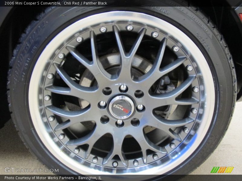 Chili Red / Panther Black 2006 Mini Cooper S Convertible