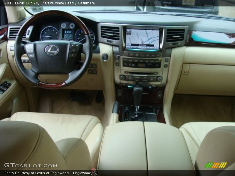 Starfire White Pearl / Cashmere 2011 Lexus LX 570