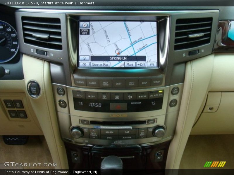 Starfire White Pearl / Cashmere 2011 Lexus LX 570