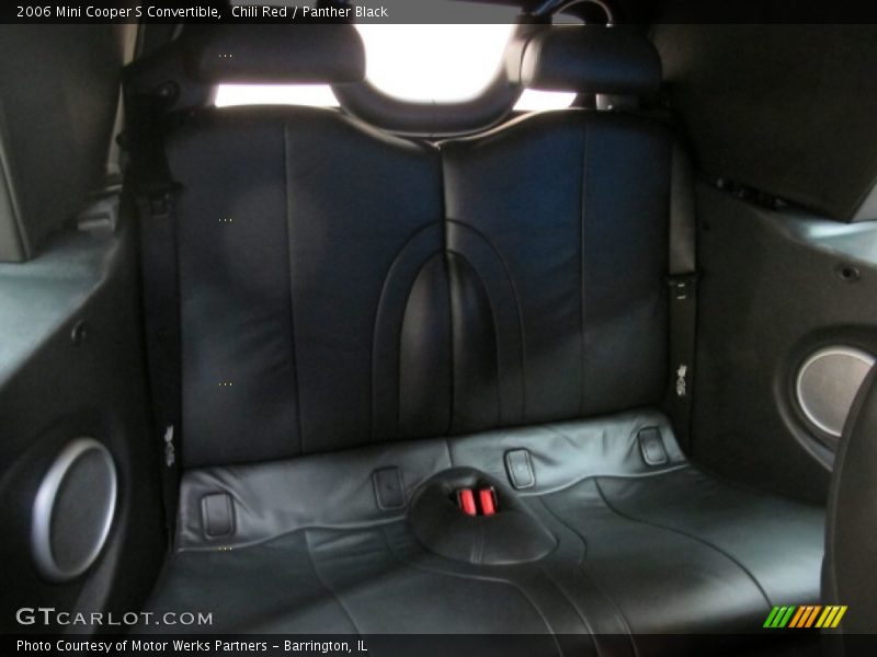 Chili Red / Panther Black 2006 Mini Cooper S Convertible