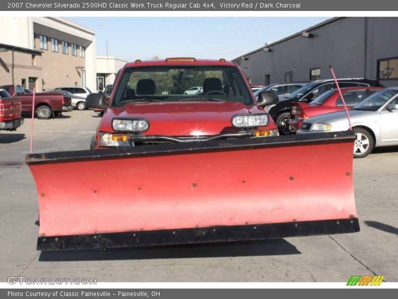 Victory Red / Dark Charcoal 2007 Chevrolet Silverado 2500HD Classic Work Truck Regular Cab 4x4